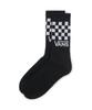 VANS Classic Check Crew Socks - Black:White / Vn000F0Wy281