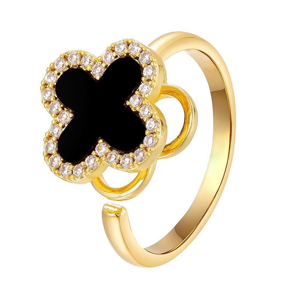 Fidget Spinner Ring for Women, Minimalist Fashion Rotatable Ring, INS Trend Light Luxury Cool Style Jewelry