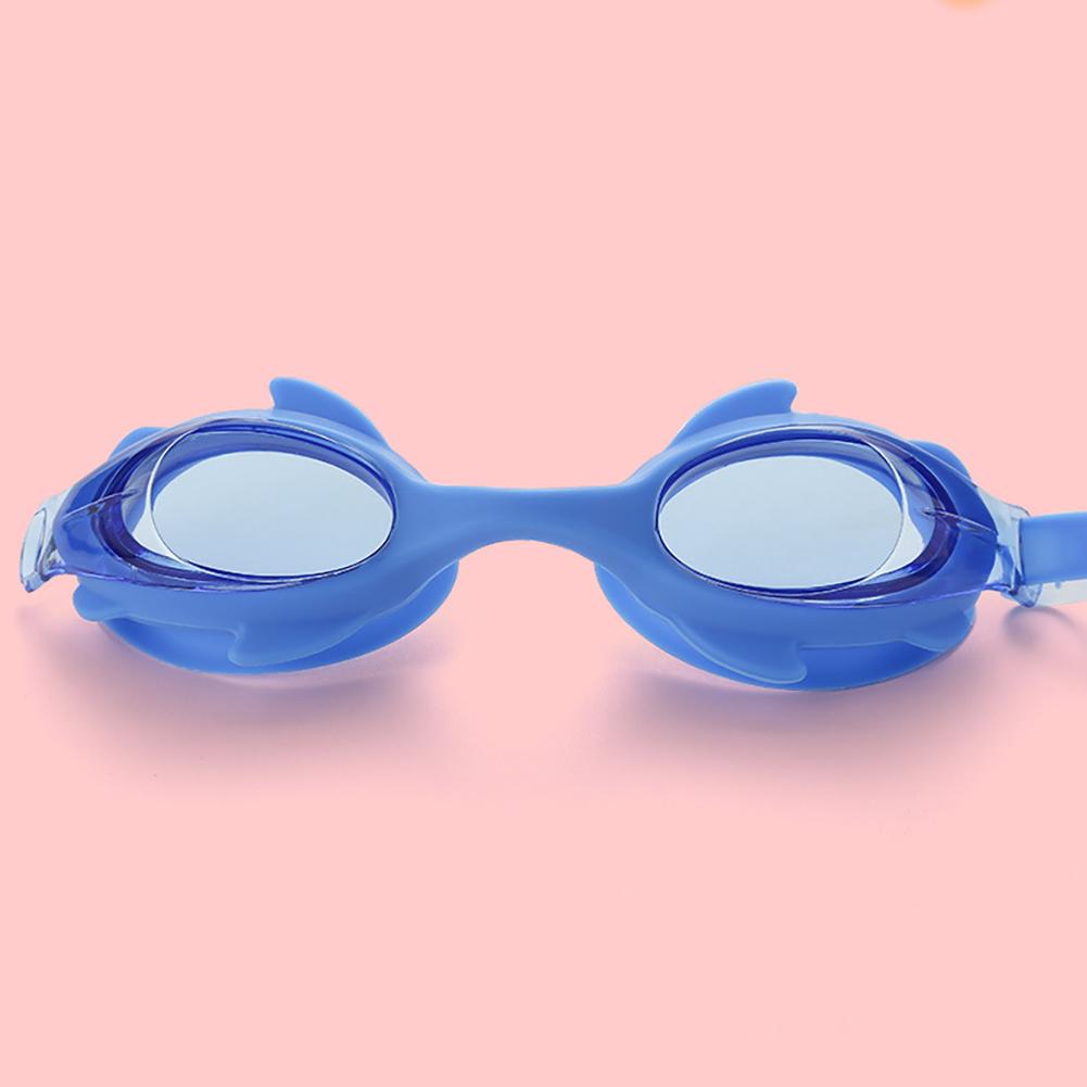 1 Pair Silicone Swimming Goggles Multiple Colors High-definition Anti-fogging Training Goggles For Boys Girls