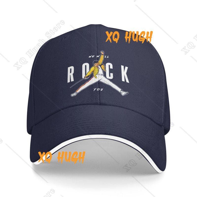 Custom Freddie Mercury Baseball Cap Outdoor Women Mens Adjustable Rock Dad Hat Summer
