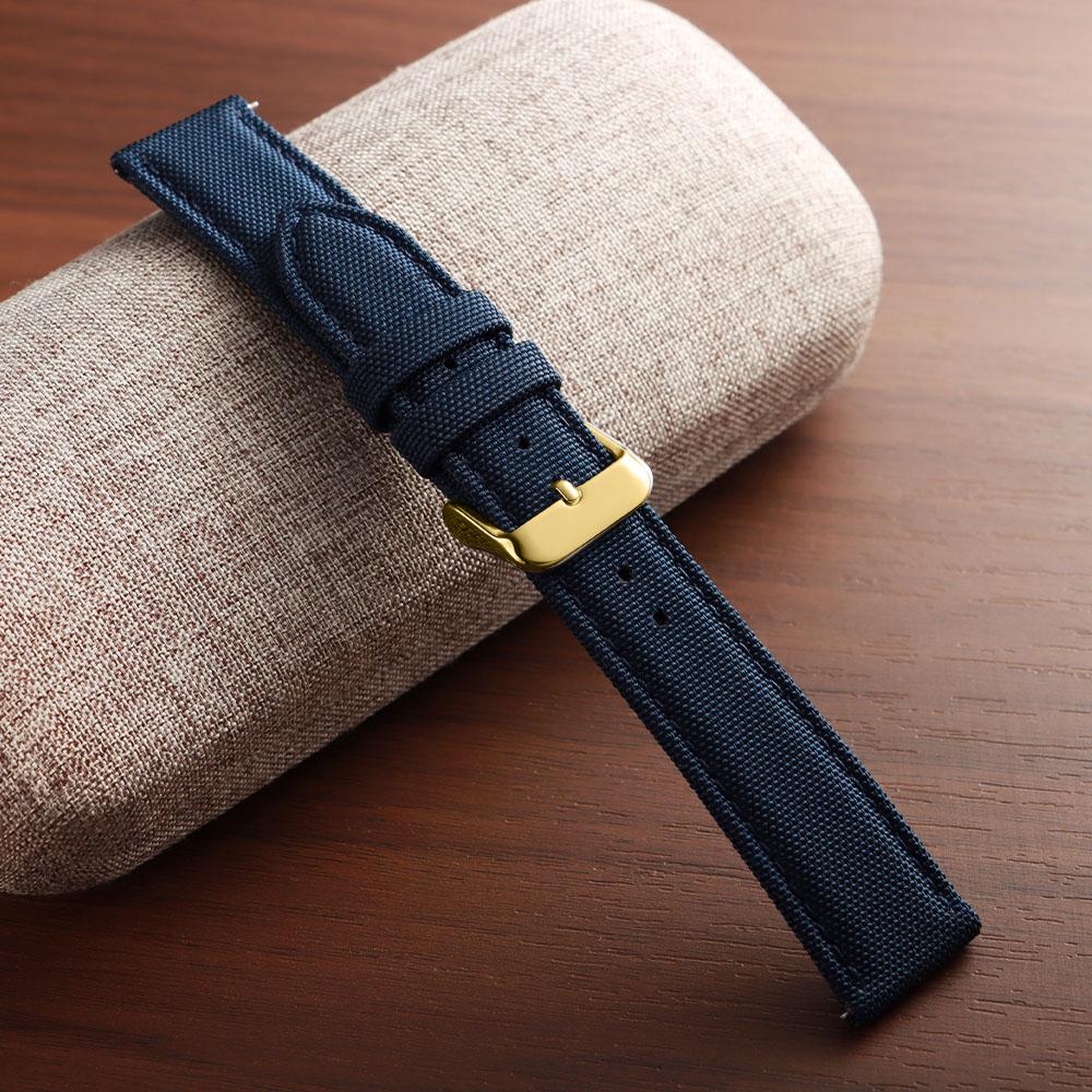 Sailcloth Watch Strap 20mm 22mm for Seiko Band Waterproof Fabric Watchband Quick Release Wristband High Quality Women Men Belt