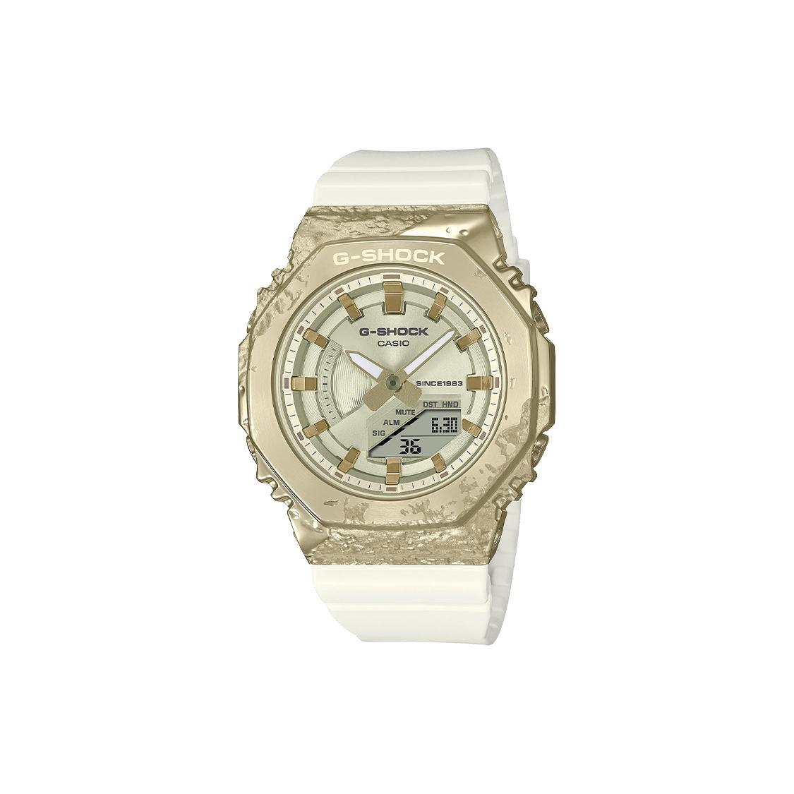 CASIO Women s Full Metal Series 46.2mm Gold Watch GM-S2140GEM-9A GM-S2140GEM-9A Gold Dial