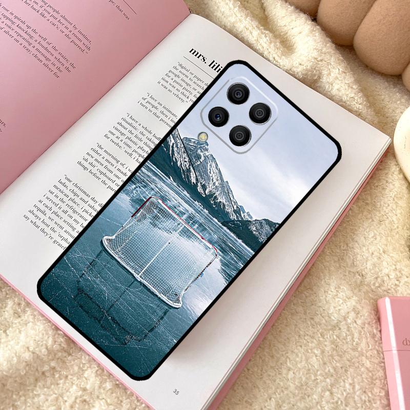 Ice Hockey Rink Sport Case For Samsung Galaxy M32 M52 M15 M11 M12 M13 M14 M06 M16 M36 M56 M31 M53 M35 M55 M34 M54