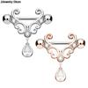 1Pc Vintage Nipple Piercing Bohemia Bar Rings Surgical Steel Sliver Color Nipple Barbell Piercing Nombril Bar Body Jewelry