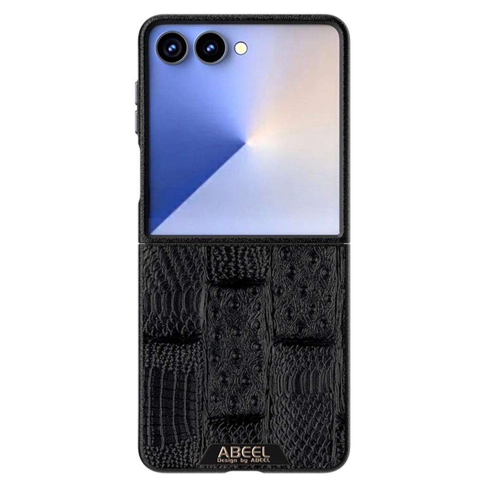 ABEEL For Samsung Galaxy Z Flip7 5G Case Compatible with MagSafe Beast Texture Micro-Embossing Back Cover