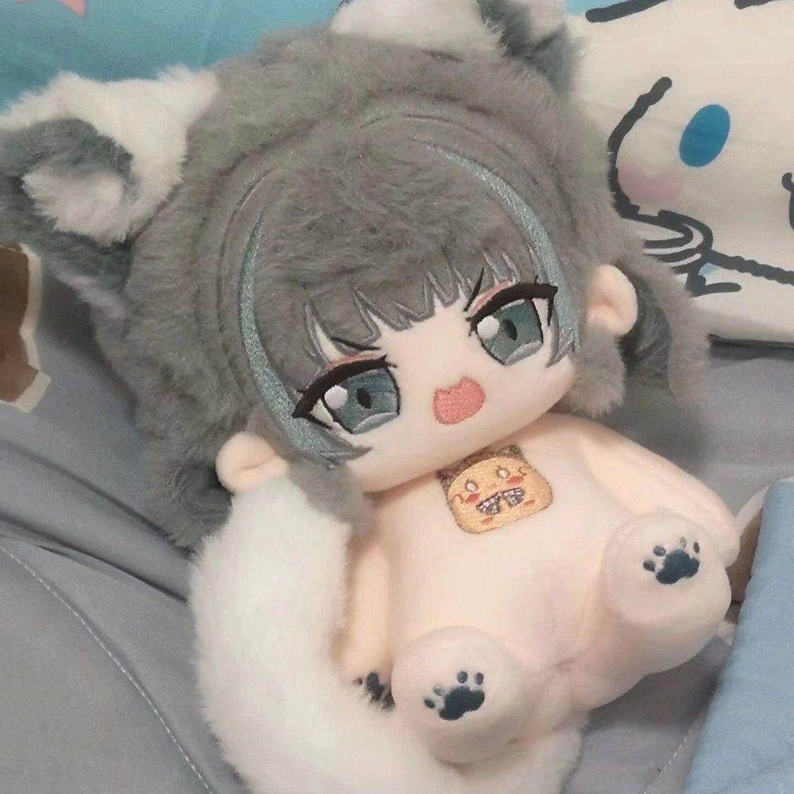 

Azur Lane Cheshire Big Meow 20cm Cotton Doll - High-Value Gift for Girls 10cm No Bones