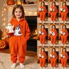 Kinder Halloween bedruckter Flanell-Overall Hausanzug