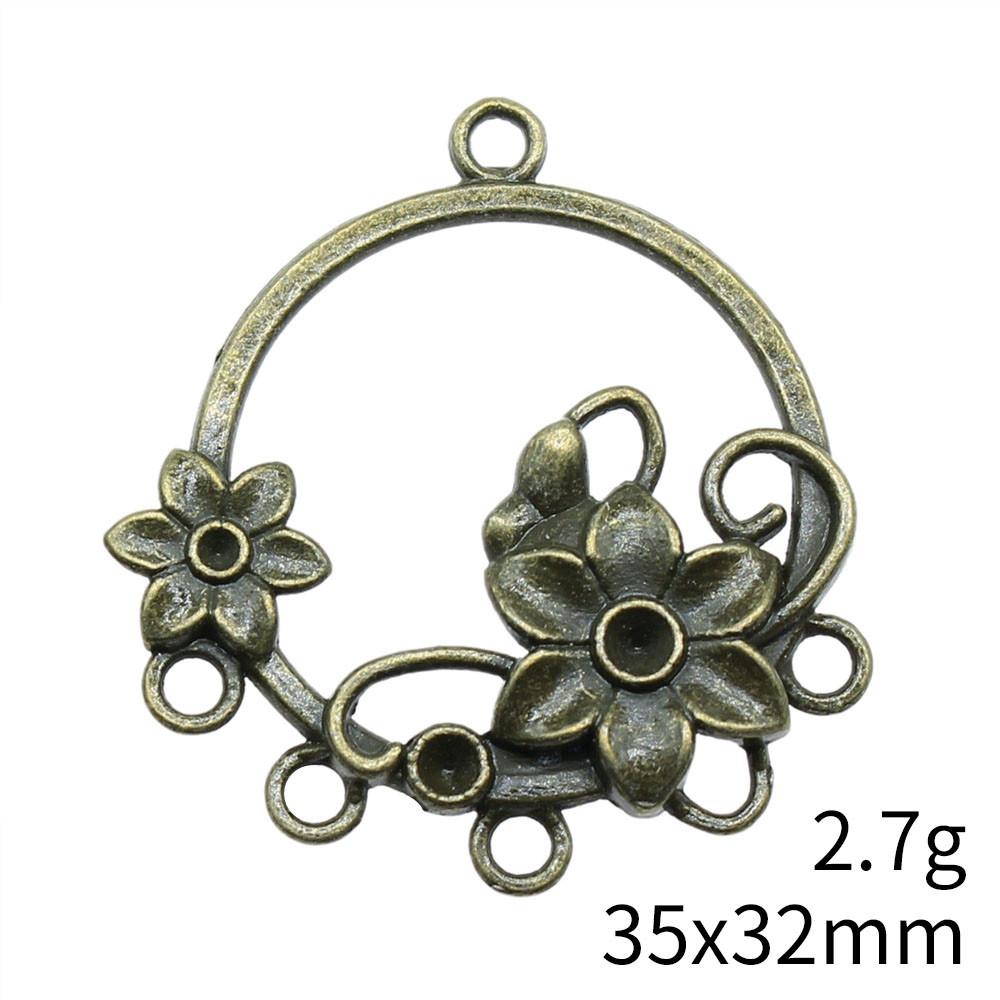 NewArrivals Jewelry Findings Angel Dream Catcher Earring Connector Accessories Parts Women's Bag Accessories For Women