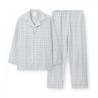 Men S Long Sleeve Pajama Set H109