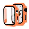 Tempered Glass+Case For Apple Watch Series 9 8 7 41mm 45mm 42mm PC Bumper Screen Protector Cover iWatch 6 5 4 Se 44mm 40mm Shell