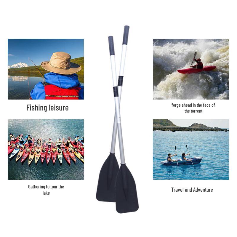 WEZHO Aluminum Alloy Universal Boat Oars