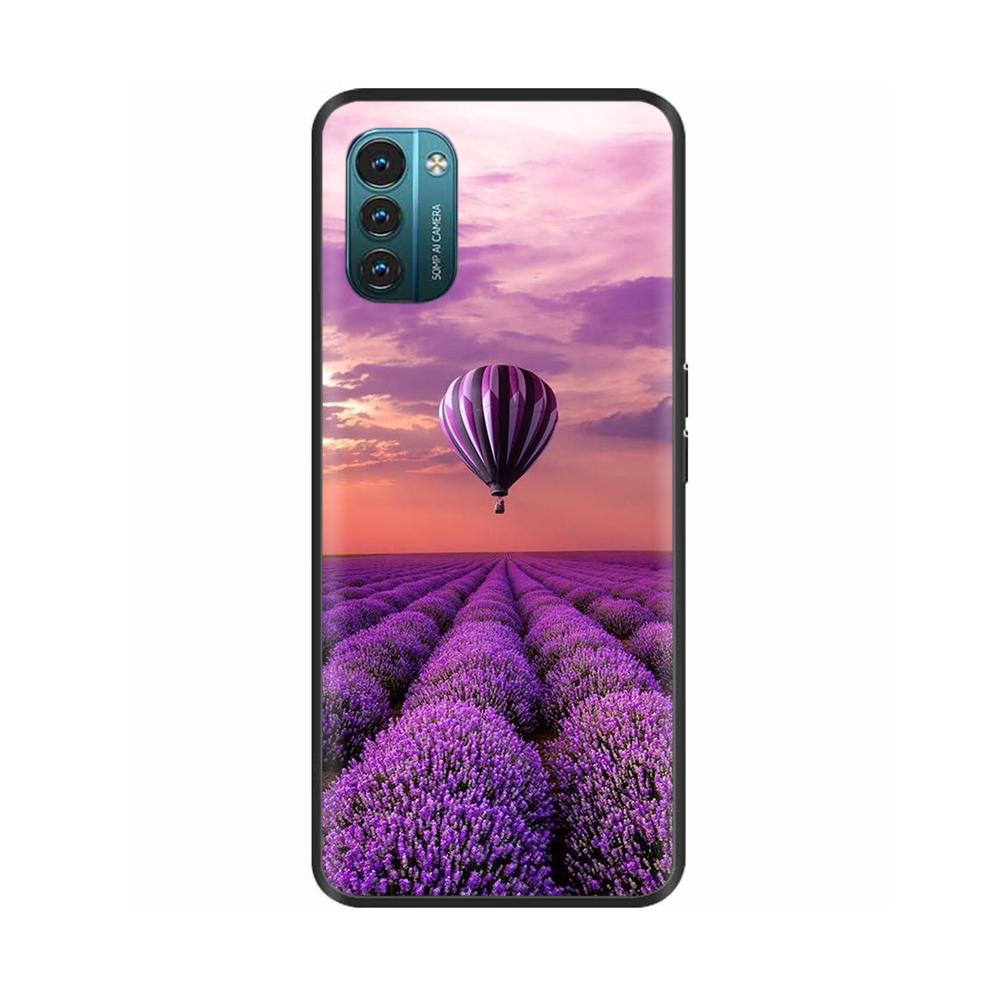 For Nokia G60 5G Case Painted Black TPU Silicone Soft Phone Cover for Nokia G60 Back Cases Bumper Shockproof Shell Cover Carcasa