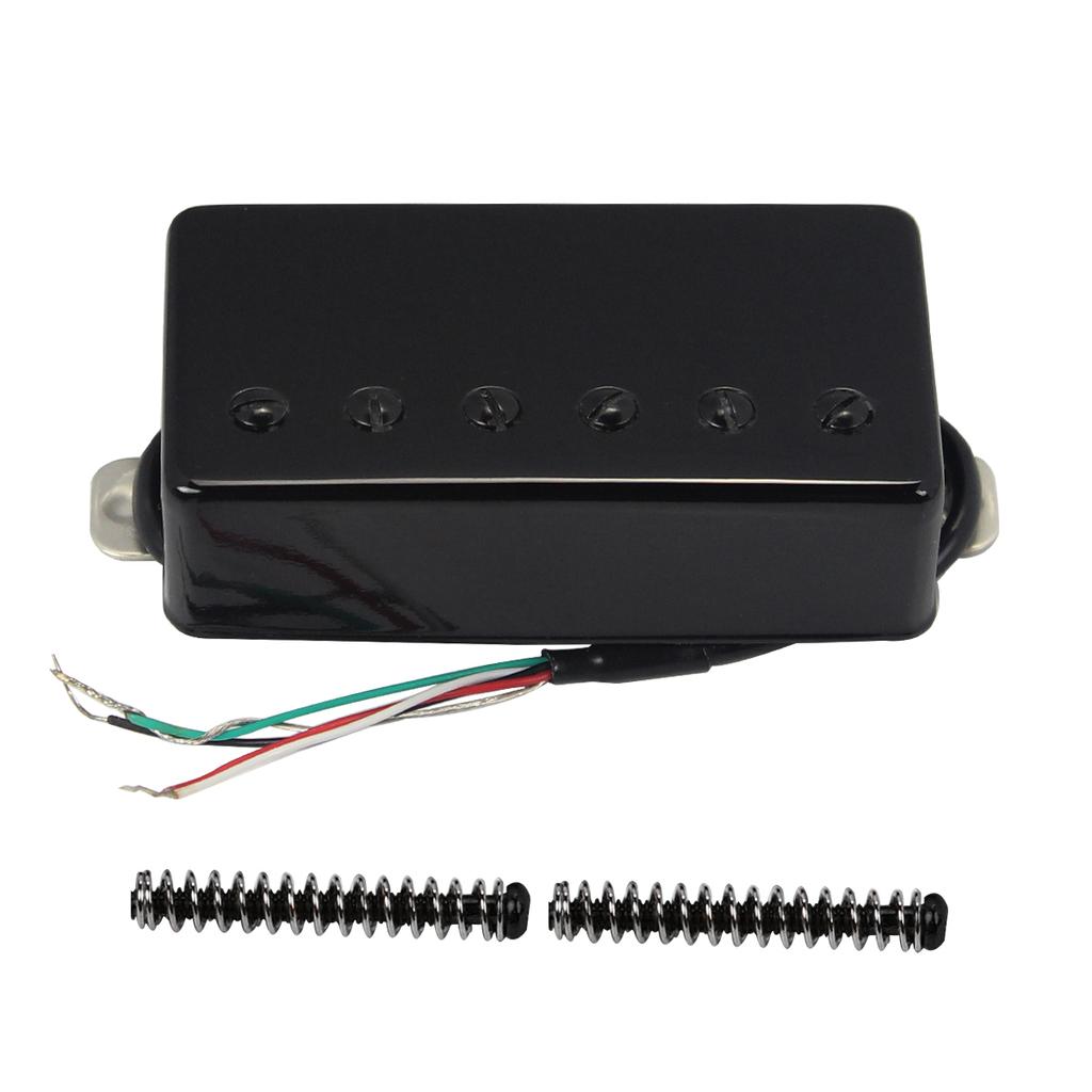 FLEOR Humbucker Pickup LP Electric Guitar Pickup Ceramic Magnet Neck or Bridge,Black/Gold Choose