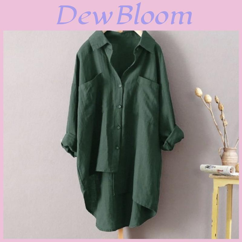 Vintage Style Cotton Linen Cardigan With Pockets For Casual Autumn Wear