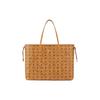 New MCM Coated Canvas Leather Combo Bag, Tote Bag, Shopping Bag, Handbag, Shoulder Bag Large Women's MWPCSVI02CO001