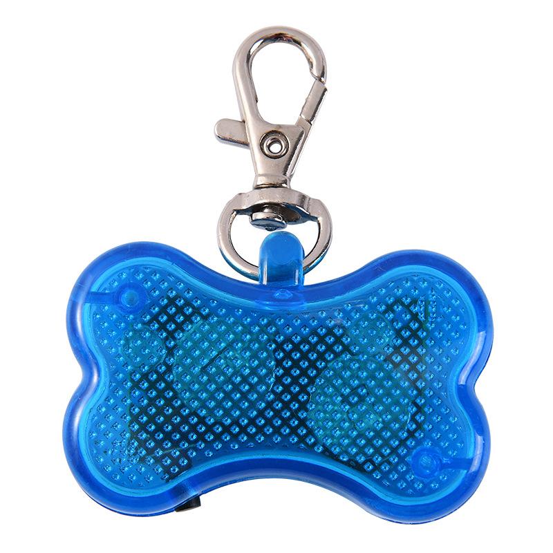 Pet Led Dog Collar Bone Pendant Dog Cat Collar Pet Leads Glow Accessories Outdoor Night Safety Decoration Light Pet Supplies