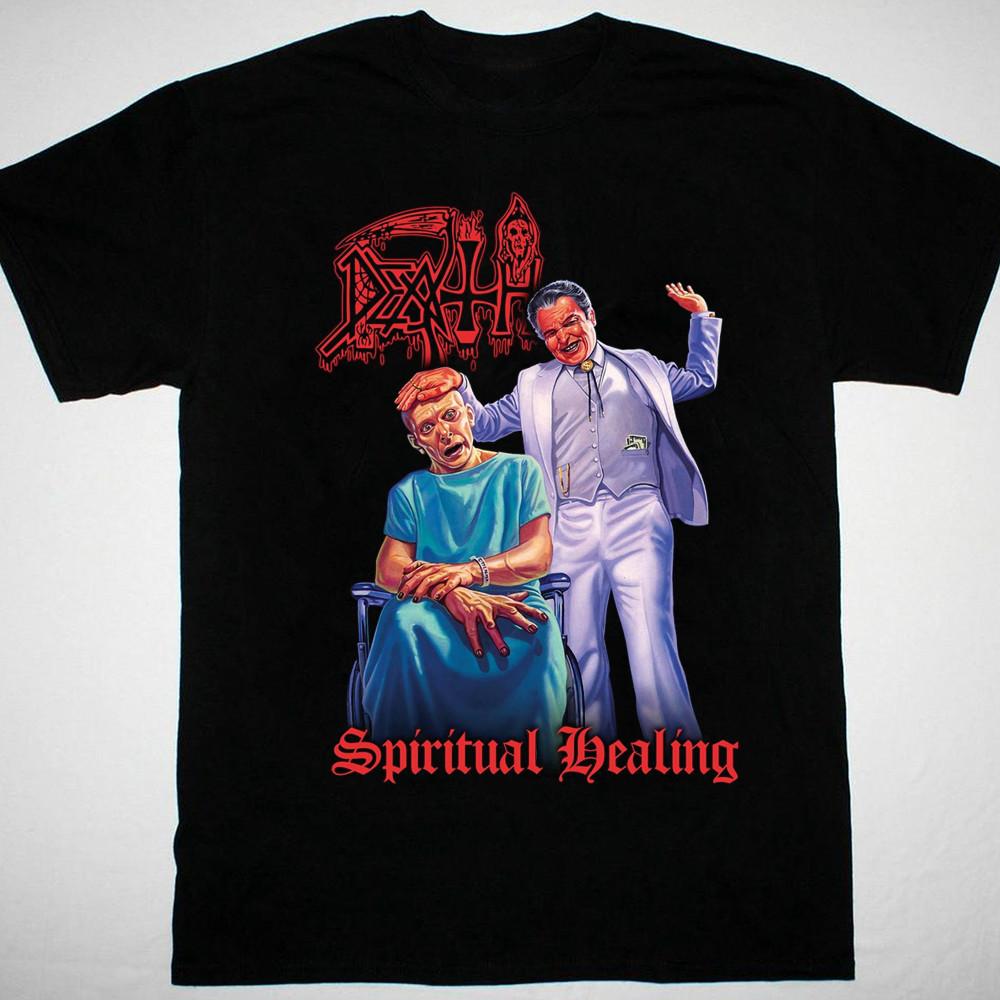 DEATH band SPIRITUAL HEALING black T-shirt Unisex All sizes S-5Xl XX26 S