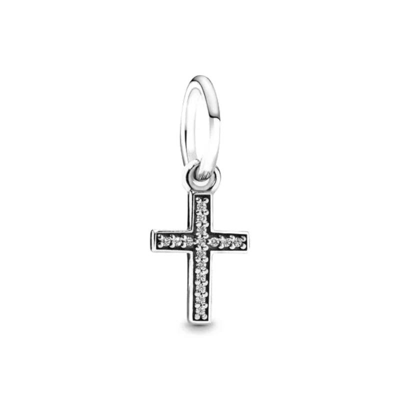 Ciondolo Fascino Argento 925 Fai da Te Torre Porta Castello Nave Angelo per Donne Gioielli Collana Bracciale Boutique