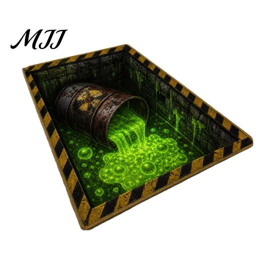 Bedroom Decorative Mat 3D Visual Halloween Rug, Non-Slip Creepy Bathroom Dust Proof Entrance Washable Spooky Floor for Kitchen Home Decor