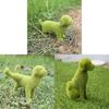 Garden Resin Dog Figurine For Outdoor Patio And Balcony Decor