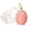 Tulip Egg Shaped Candle Mould Silicone Molds Ornament Molds Castings Molds Easter Plasters Molds Craft Supplies
