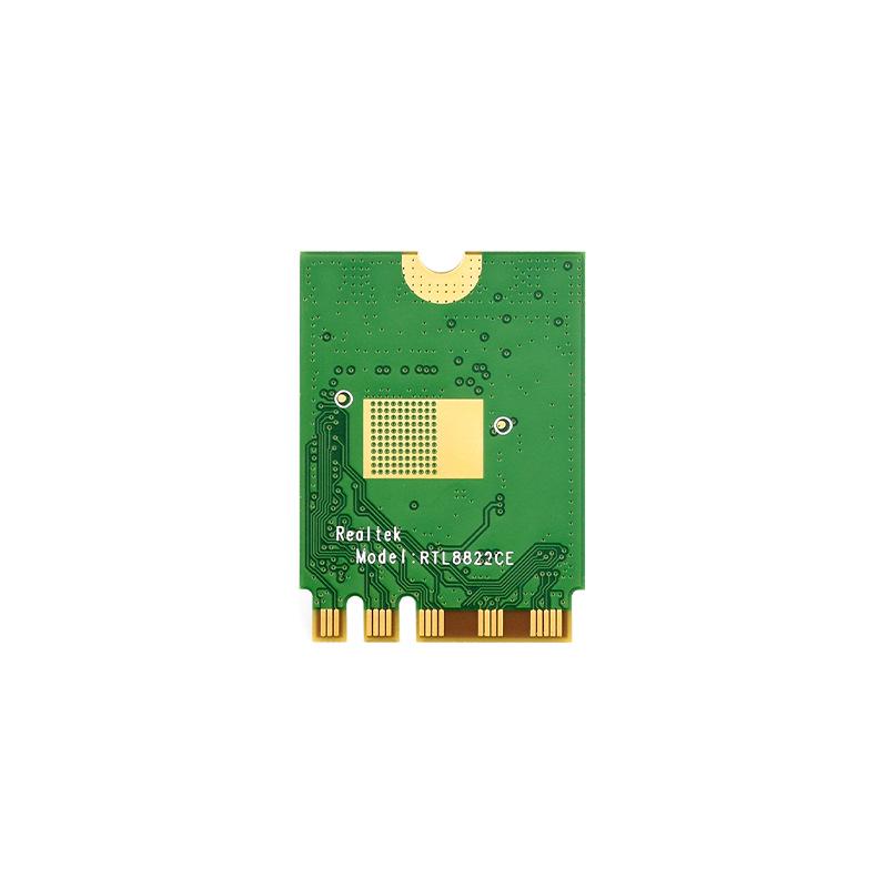 RTL8822CE Dual-Band WiFi5 Network Card with High Speed, Low Latency, Low Power, and Bluetooth 5.0