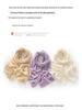 Women's Soft Cashmere Scarf: Cozy, Hollow Design for Fall/Winter. Versatile, Solid Color, Korean Style Knit Shawl.