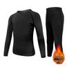 Children's Winter Fleece-lined Quick-dry Football Training Suit – High Elastic, Warm Sports Base Layer