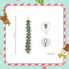 Artificial Christmas Garland Ornament, Realistic PE Table Centerpiece, Multifunctional Wall