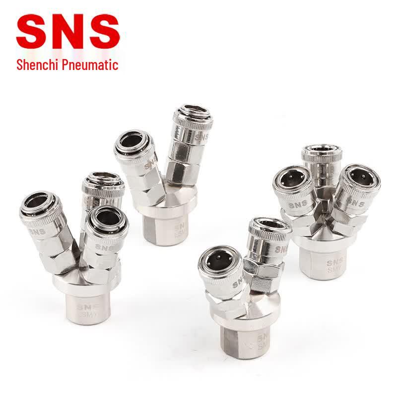 SNS Pneumatic Multi-Port C-Type Quick Connector