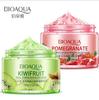 BIOAQUA 120g Sleeping Face Mask Cream No Wash Pomegranate Kiwif Fruit Snail Soothing Gel Night Cream Skin Care for Moisturizing