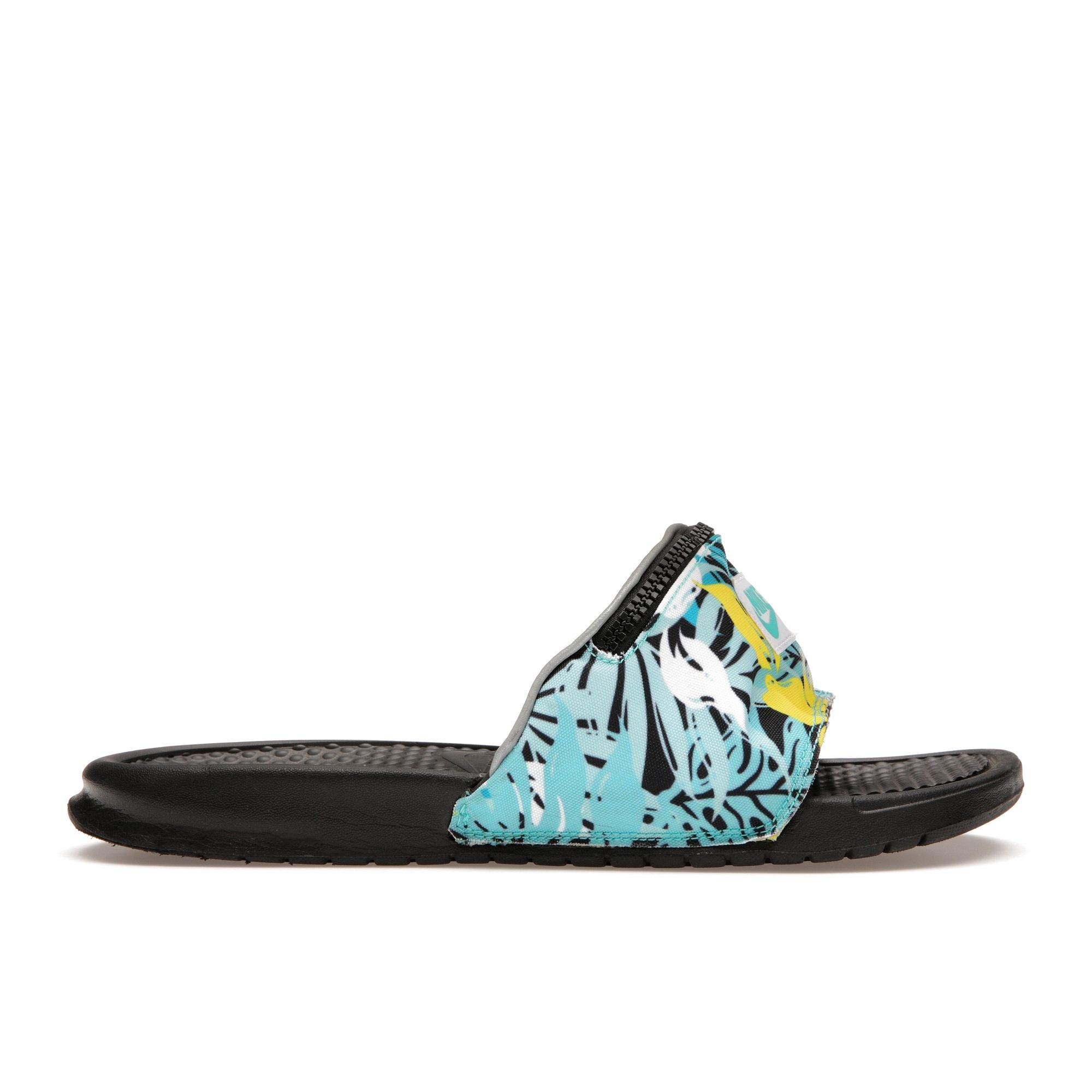 

Мужские кроссовки Nike Benassi JDI Print Fanny Pack Black Hyper-Jade Spirit-Teal-Black-Hyper-Jade CJ2967-300