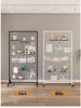 Mobile Wire Mesh Jewelry Display & Storage Rack for Arts & Crafts