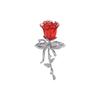 Japan and South Korea Rose Open Ring Women's Personality Fashion High Sense Index Finger Ring Sweet and Cool Temperament Adjustable Hand Jewelry