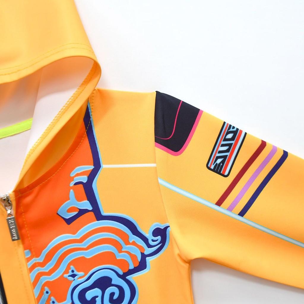 Barn Jenter Anime Tegneserie POP Stjerne Sanger Trykt Hettegenser Glidelås Langermet Jakke Kåpe