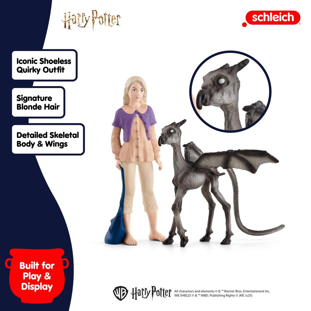 Schleich Harry Potter Series Luna and thestrals 42636