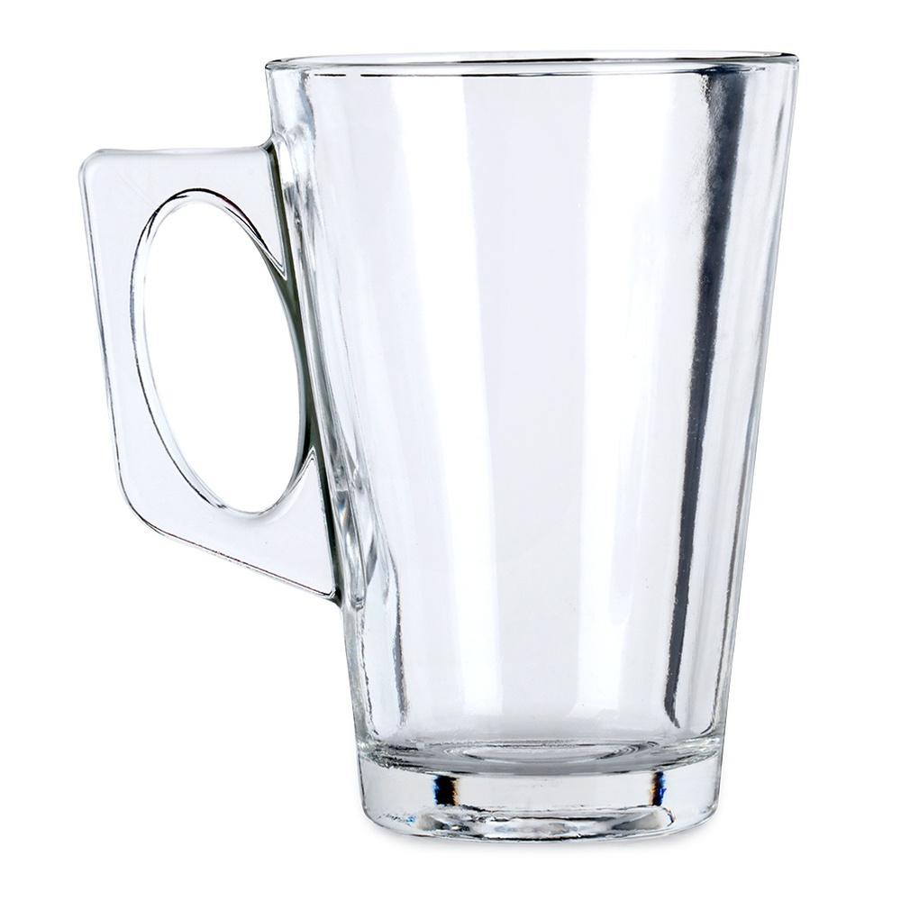 6x Szklanki Do Kawy Latte Herbaty Napojów Ciepłych Zimnych Zestaw Szklanek