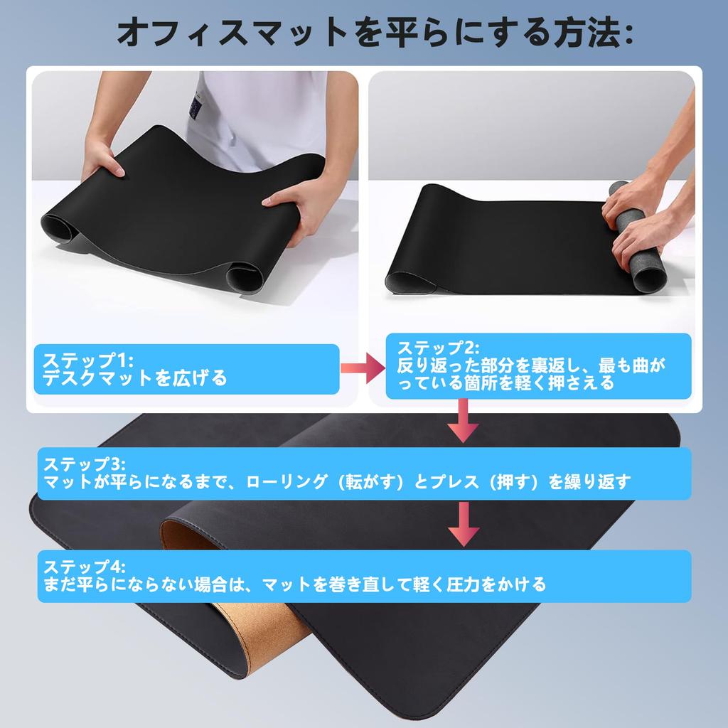 Large Cork & PVC Double-Sided Desk MatMouse Pad, 80x40cm, Mouse Compatible, Keyboard Mat, Stylish Non-Slip Desk Pad, Comfortable Desk Protector,