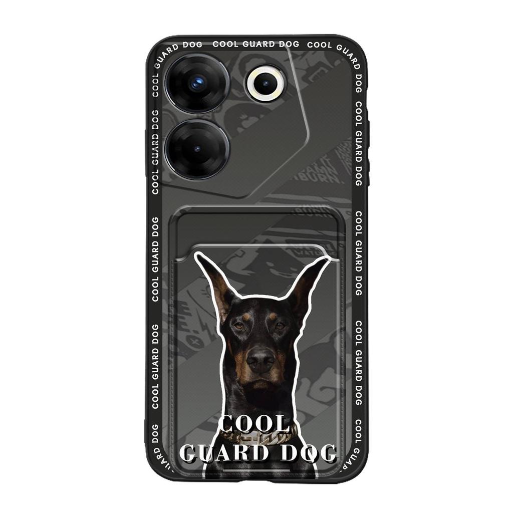 Durable Silicone Phone Case For Tecno Camon20 Pro 5G/CK8n Waterproof Cute Card sleeve Anti-dust protective Anti-knock