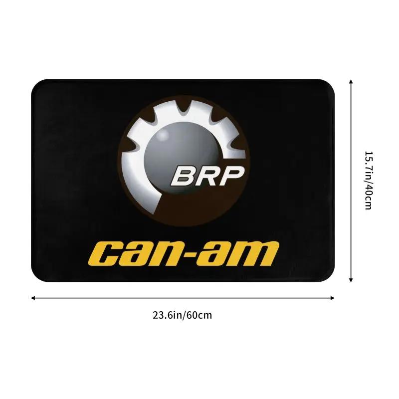 BRP ATV Can Am Logo Front Door Mat Anti-Slip Outdoor Quick Dry Doormat Floor Bathroom Entrance Rug Carpet