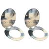 Day and Night - Day and Night Toilet Seat Lid Soft Close 2 Pcs MDF Beach Design