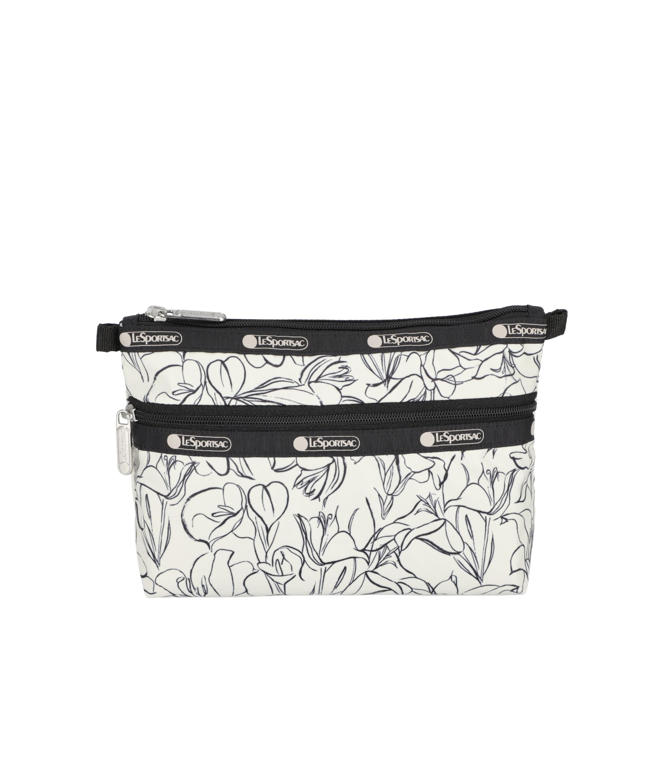

Сумка COSMETIC Sketch Floral Ivory [LeSportsac] [Official] CLUTCH/7105