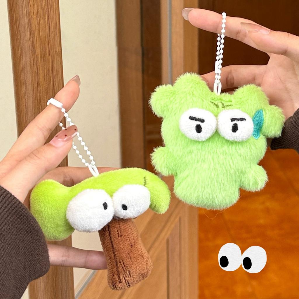 Creative Funny Plush Toy Small Hanging Item Backpack Keychain Cute Plush Doll Pendant Girlish Cute Pendant