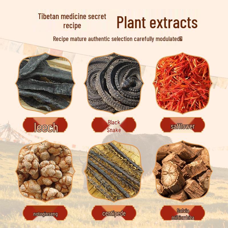 Tibetan Medicine Patch for Femur Head Necrosis and Hip Joint Pain Relief