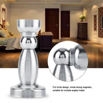 Stainless Steel Strong Magnetic Door Stop Stopper Holder Catch Door Suction Home