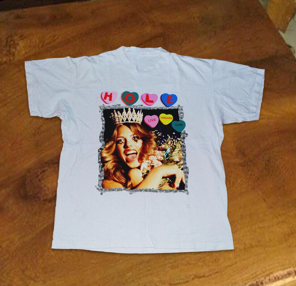 

New Popular Courtney Love White Cotton Full Size BL128 Unisex T-Shirt XXXL