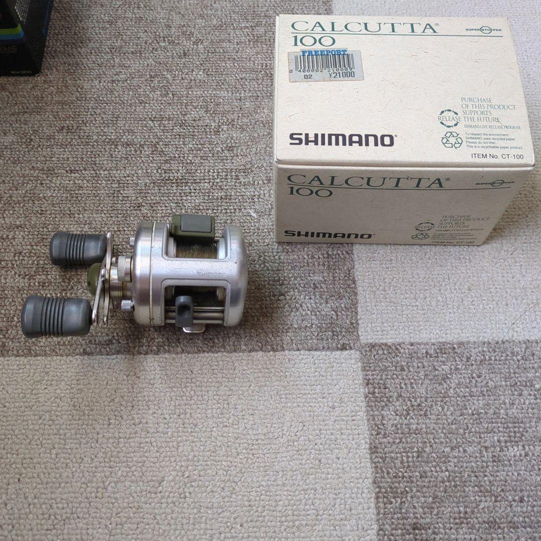 Used SHIMANO CALCUTTA 100 bait reel with box