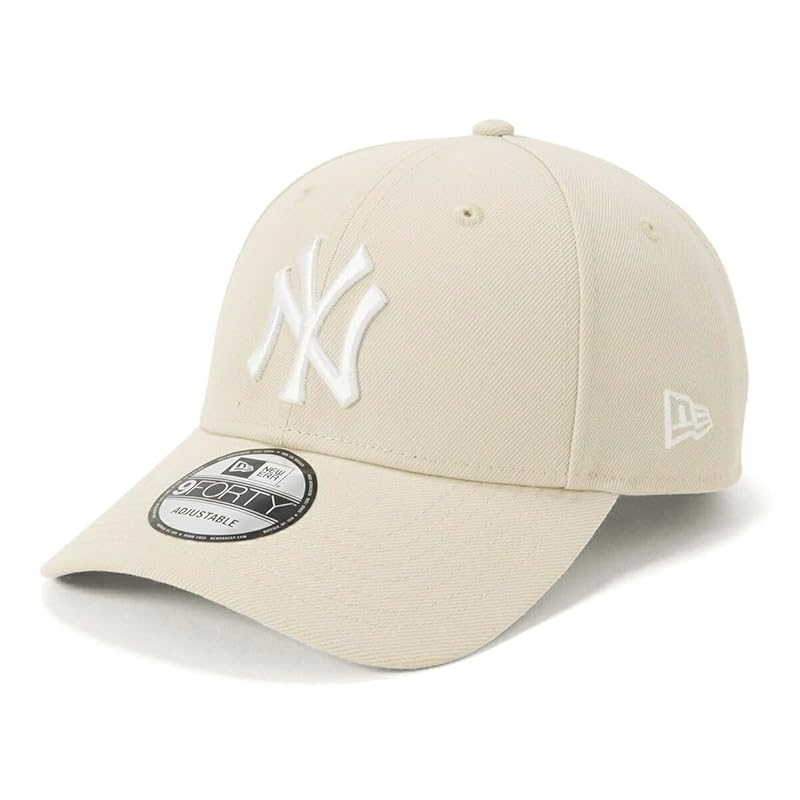 

[New Era] baseball cap hat MLB NY stone/white/custom order FREE 940 NEYYAN
