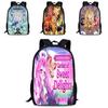Cookierun Kingdom School Backpack Oxford Fabric Curved Straps For Kids Teens Unisex Education Essentials