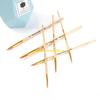 W89C 6 Sizes Acrylic Painting Brushes Artist Paintbrushes for DIY Crafts Painter